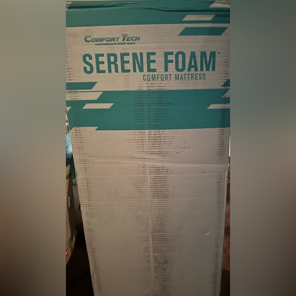 BRAND NEW Comfort Tech 10" Serene Foam Mattress ( size FULL)